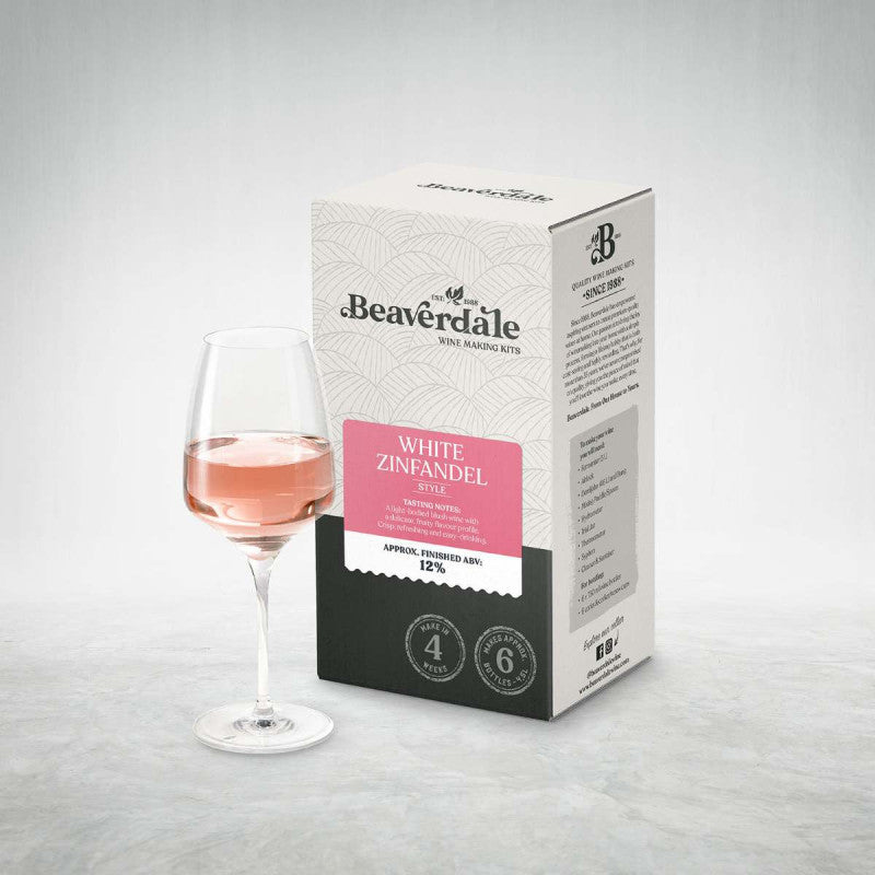 Beaverdale 6 Bottle Rose Wine Kit - White Zinfandel