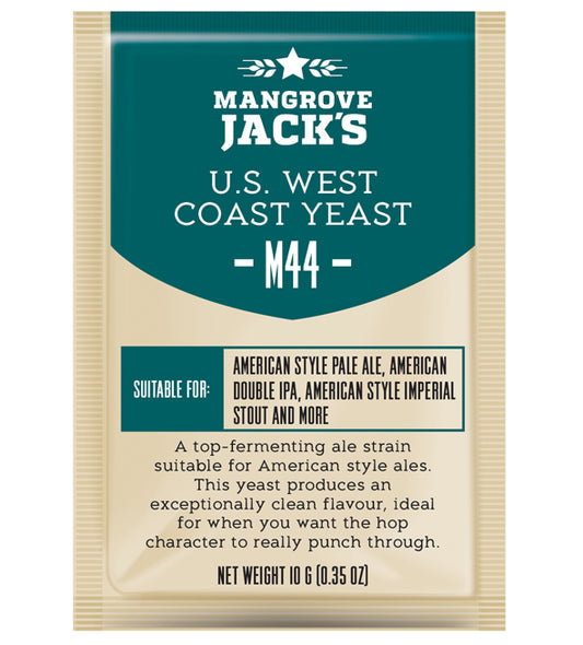 Mangrove Jack's Craft Series US West Coast M44 Yeast Sachet 10g