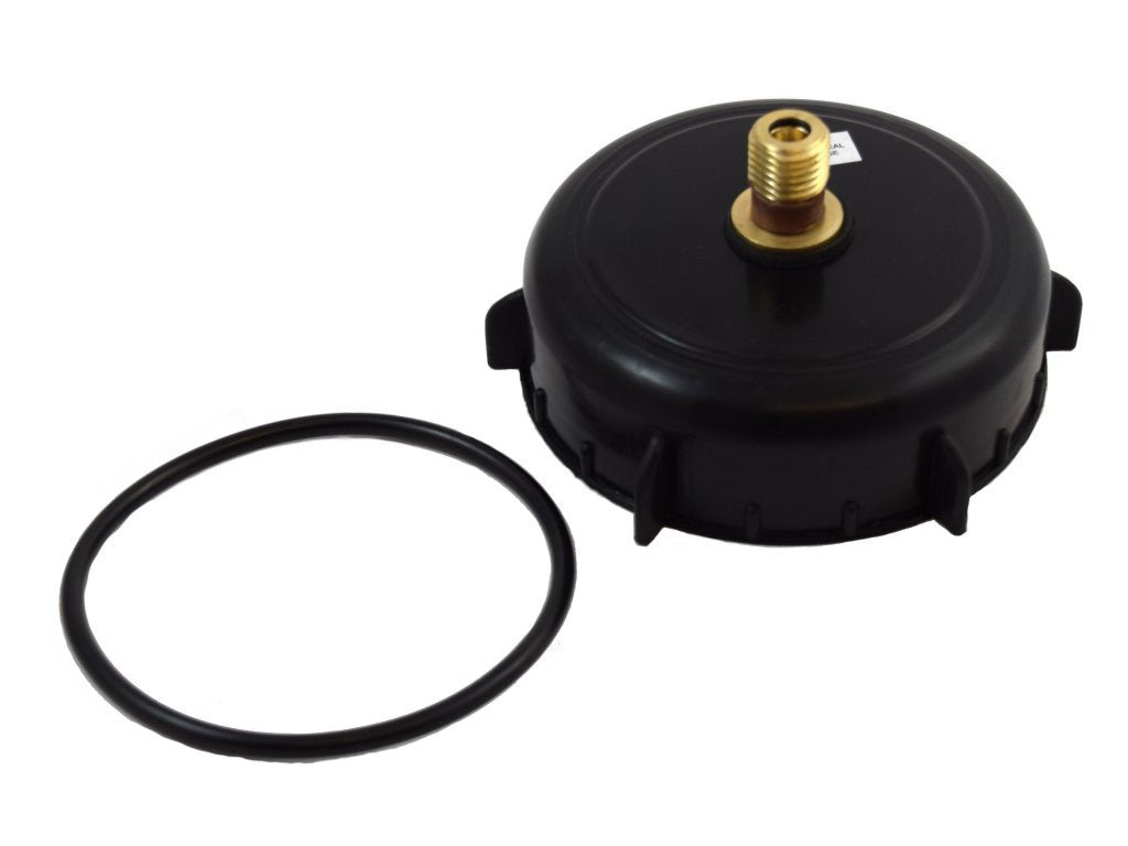 King Keg Bottom Tap Pressure Barrel - with S30 Valve Cap