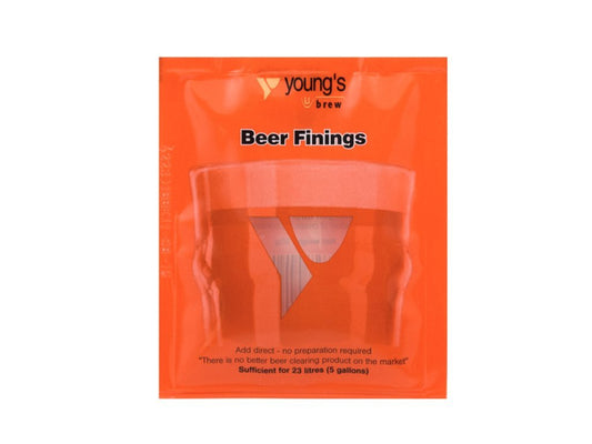 Youngs Beer Finings - Treats 23 Litres (5 Gallons)