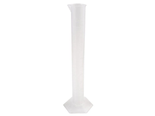 Plastic Measuring Cylinder 100ml - Graduated Measuring Cylinder / Hydrometer Trial Jar