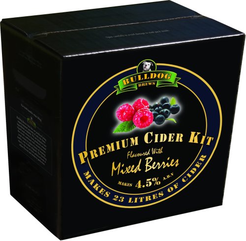 Bulldog Brews - Mixed Berries Flavoured 3.0Kg Cider Kit