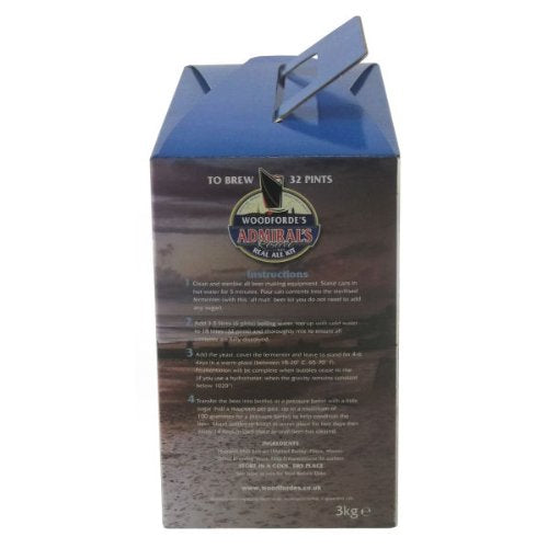 Woodfordes - Admirals Reserve Strong Ale 3Kg 32 Pint Beer Kit