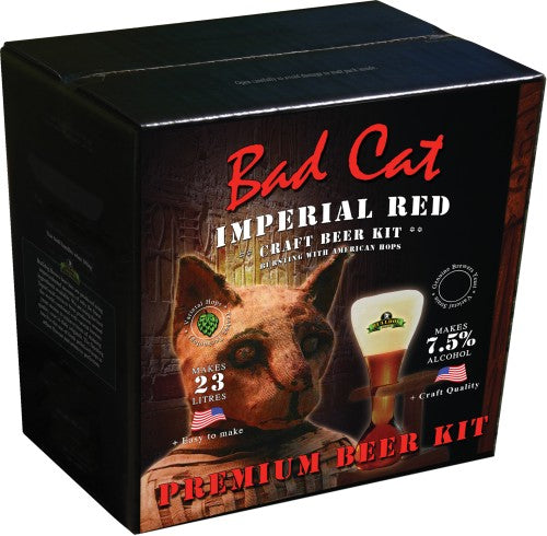 Bulldog Brews - Bad Cat Imperial Red 4.7Kg Beer Kit