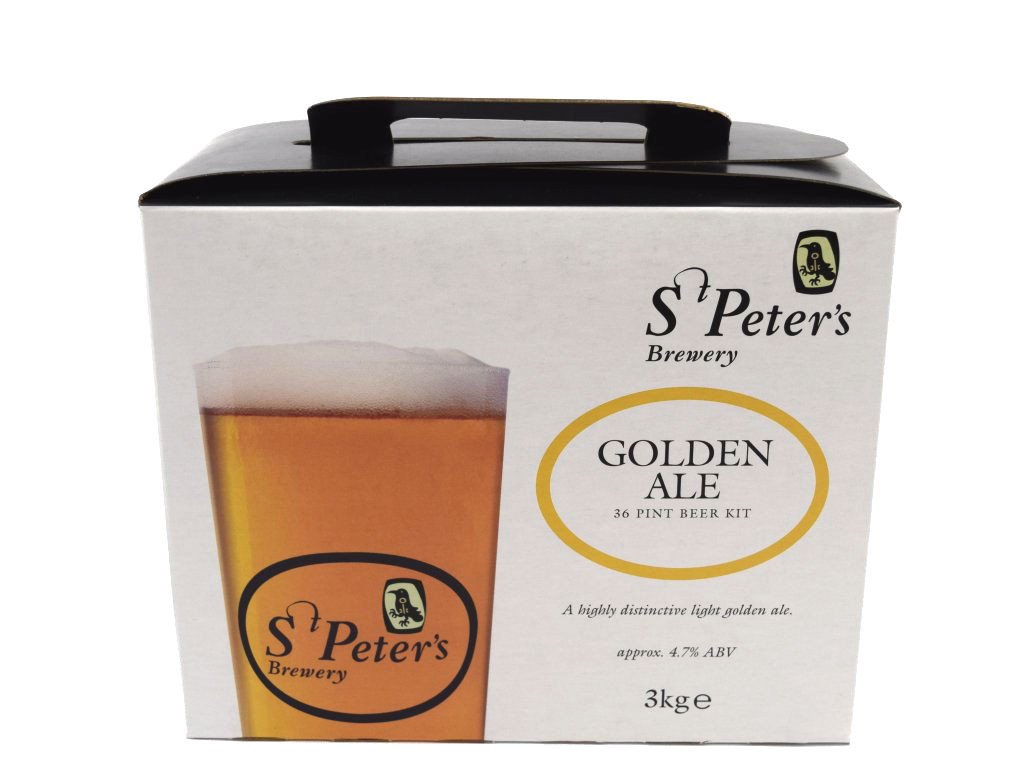 St Peters Brewery - Golden Ale 3Kg 36 Pint Beer Kit
