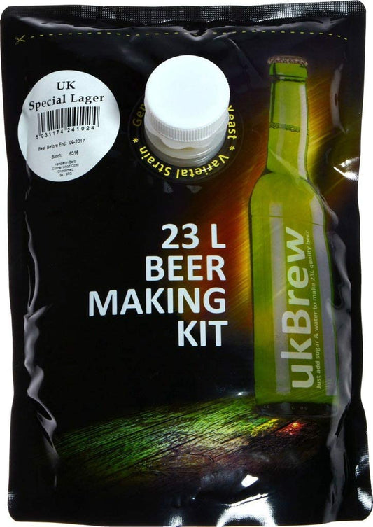 ukBrew - Special Lager 1.6Kg 40 Pint Beer Kit