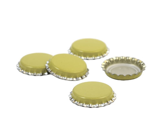 Crown Caps Yellow - Pack of Approx. 100
