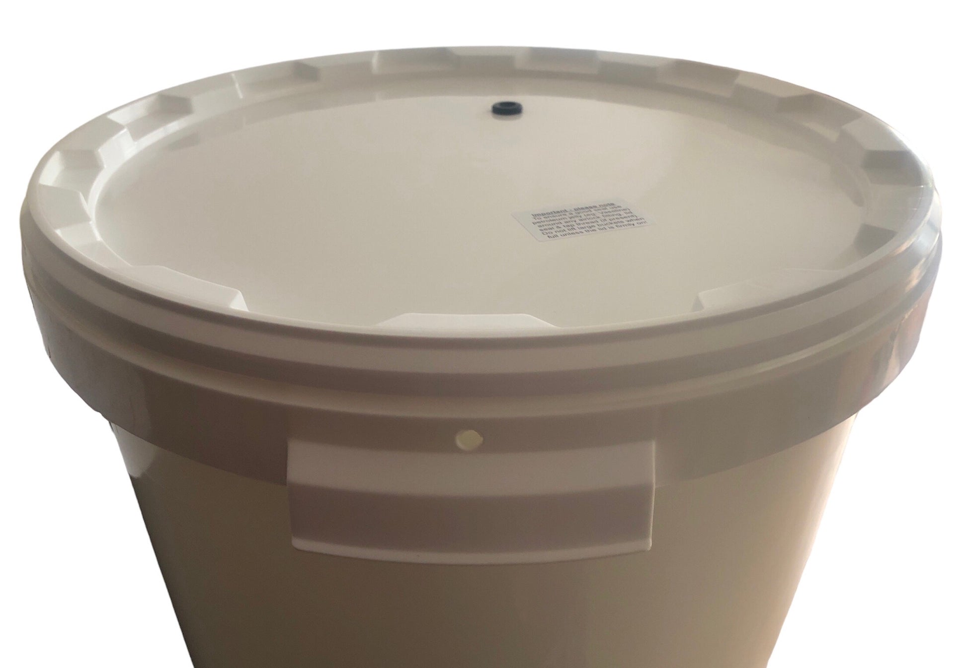 Fermentation Vessel  - 33 Litre Bucket with Grommeted Lid & Airlock
