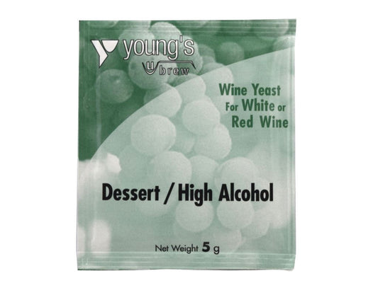 Youngs Dessert / High Alcohol Wine Yeast 5g Sachet