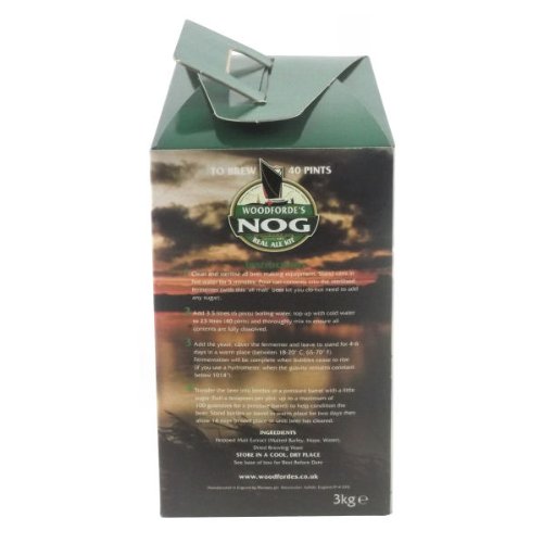Woodfordes - Nog 3Kg 40 Pint Porter Style Beer Kit 