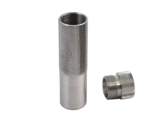 Solid Metal CO2 Injector Bulb Holder (Made In UK) - For Use with 8g CO2 Gas Bulbs