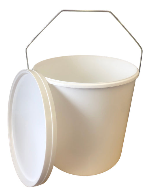 Fermentation Vessel - 10 Litre Bucket & Solid Lid