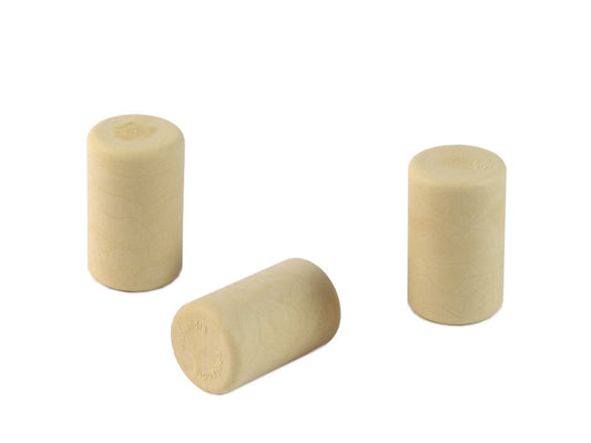 Wine Corks - Synthetic Straight Wine Corks - 24mm x 39mm (Pack of 100)
