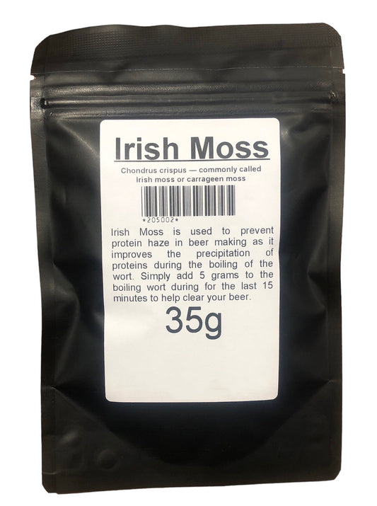 Irish Moss (Carragreen Moss / Chondrus Crispus) 35g - Supplied in Resealable Pouch