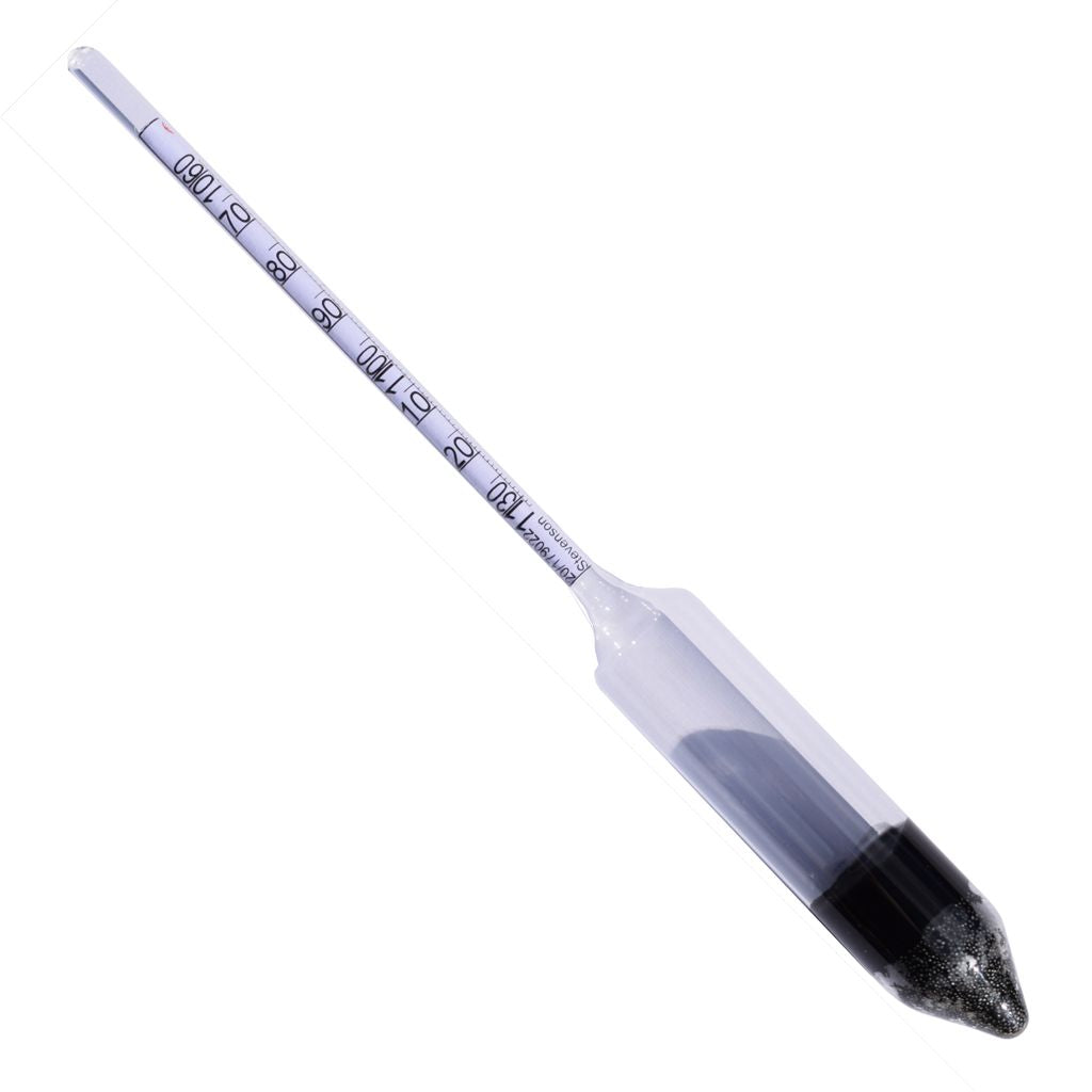 Hydrometer - Stevenson Reeves Easy To Read Precision Single Scale (Range 1.060 to 1.130) - For Mead