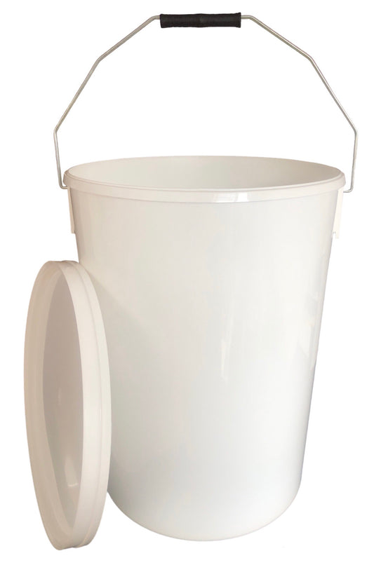 Fermentation Vessel - 25 Litre Bucket & Solid Lid