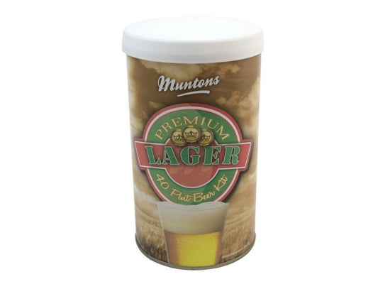 Muntons Premium - Lager 1.5Kg 40 Pint Beer Kit 